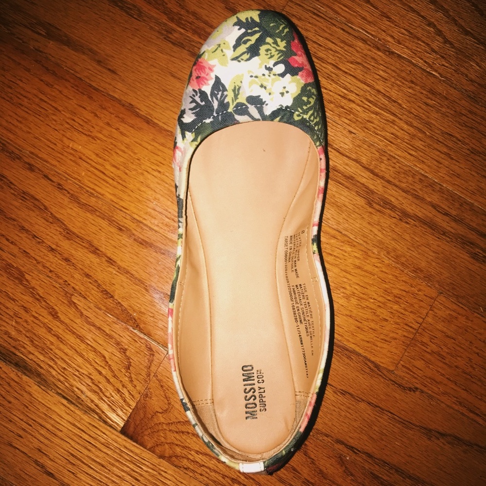 Floral flats